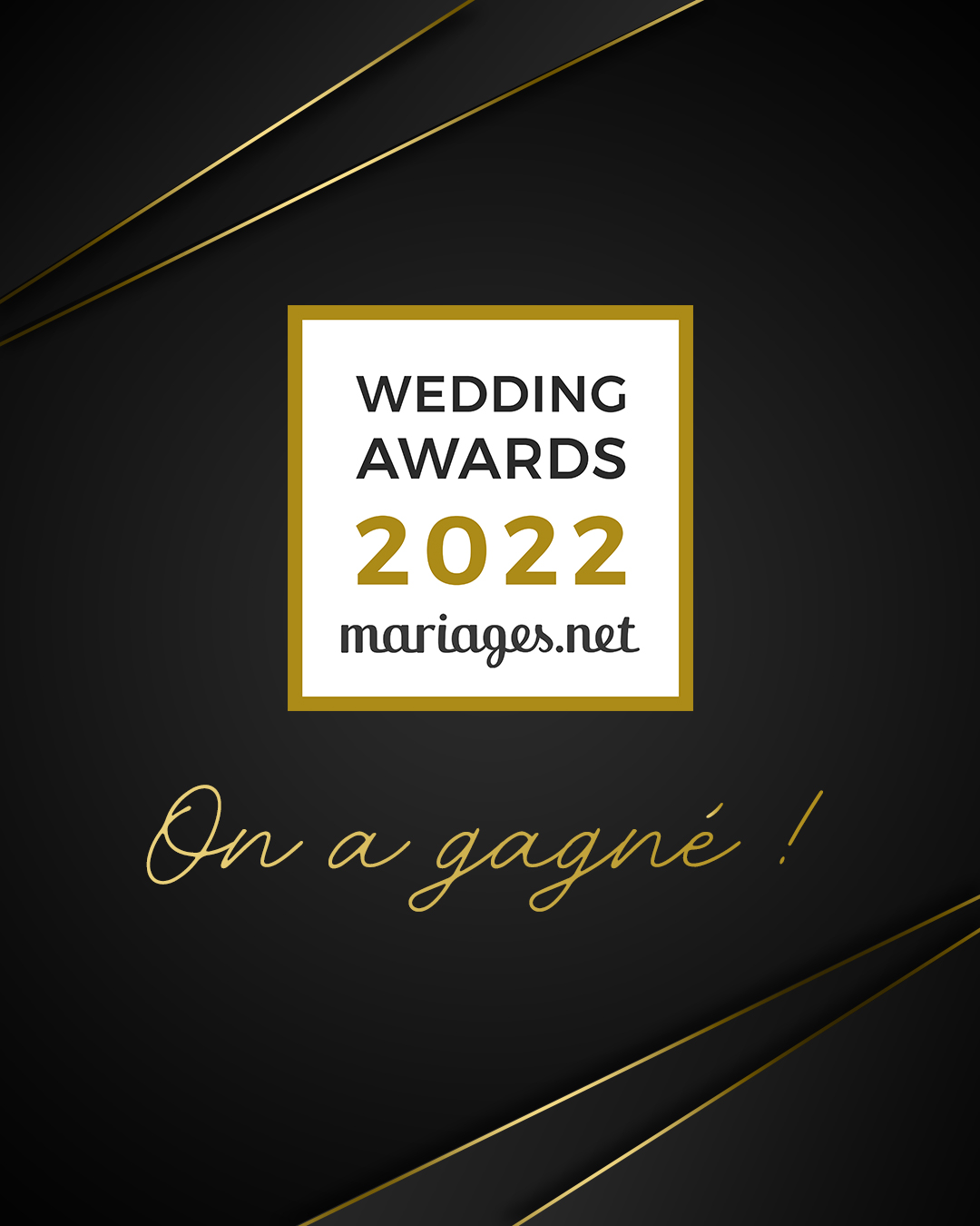 Wedding Awards Mariages.net